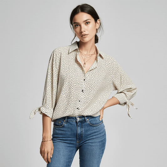 Blusa blanca bordada